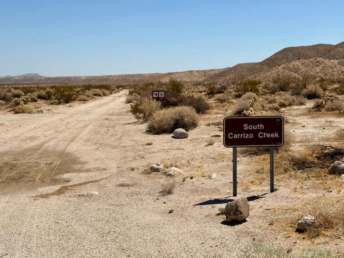 South Carrizo Creek trail photo