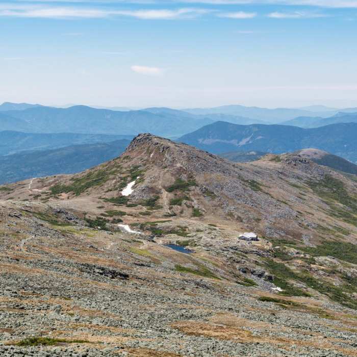 Near Lakes of the Clouds Hut + Mount Washington