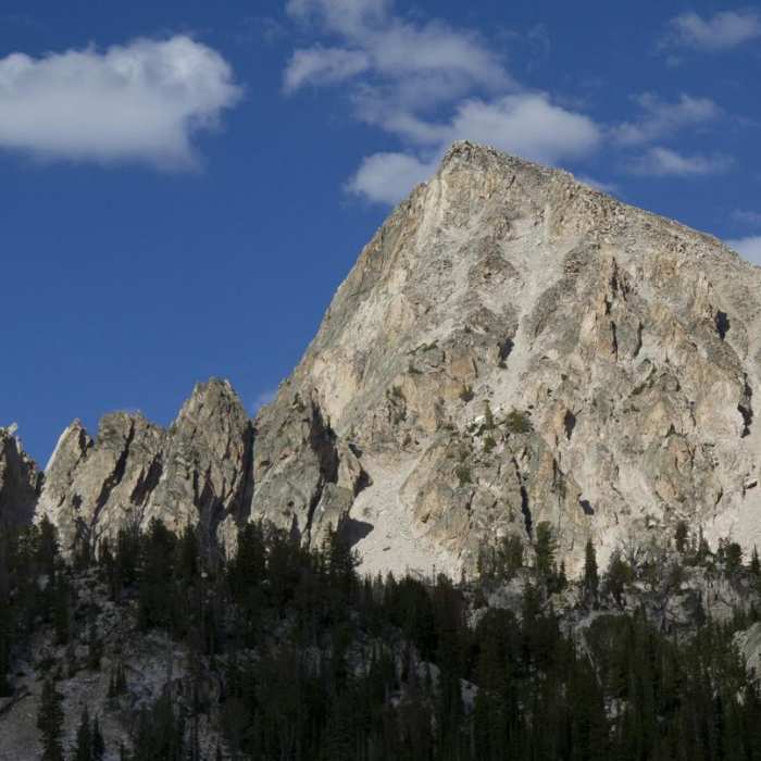 Near South Fork of the Payette River, Hidden Lake and Cramer Divide