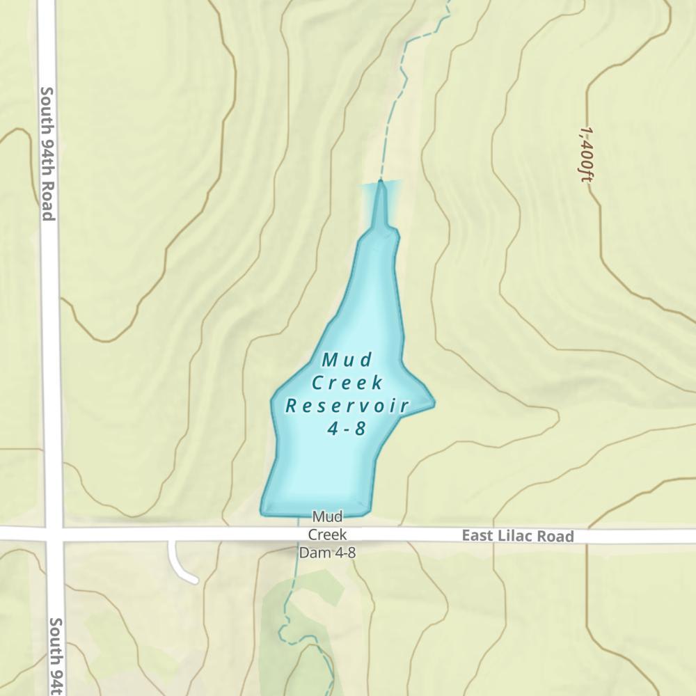 Mud Creek Reservoir 4-8 photo