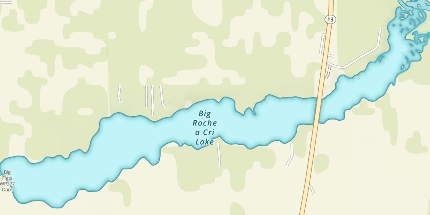 Big Roche a Cri Lake