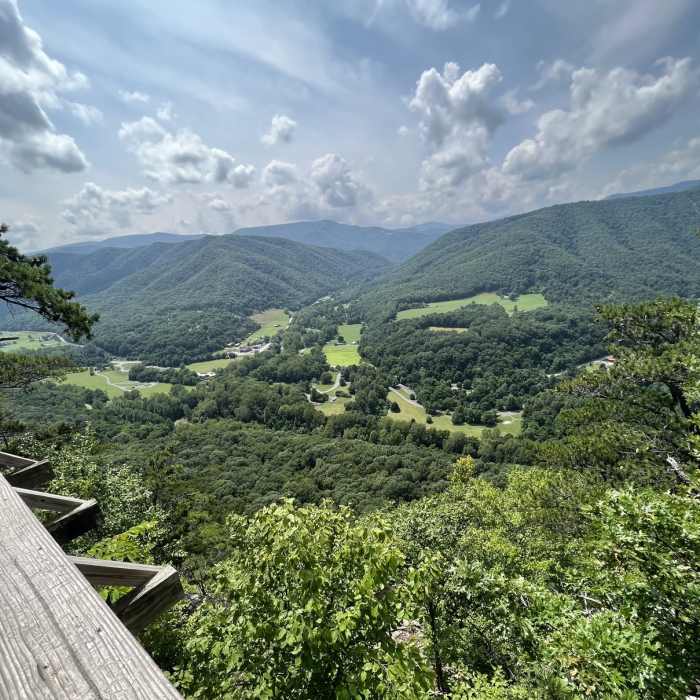 Near Lindy Point Overlook Trail