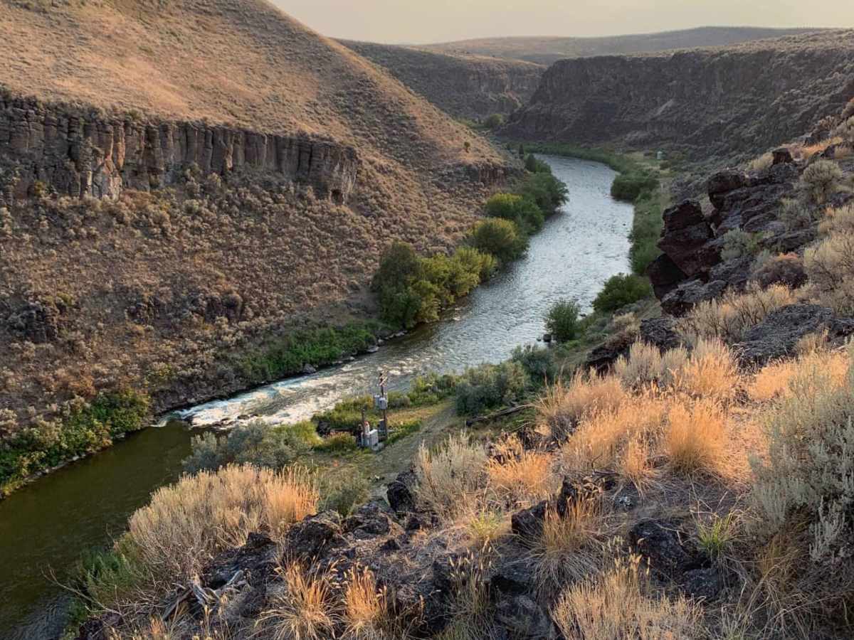 Idaho Falls to Wolverine Canyon trail photo