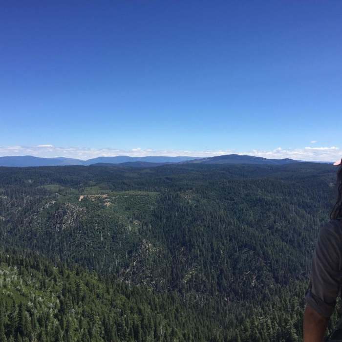 Near Pacific Crest Trail: California Section M - Highway 49 (Sierra City) to Belden Near Pacific Crest Trail: California Section M - Highway 49 (Sierra City) to Belden