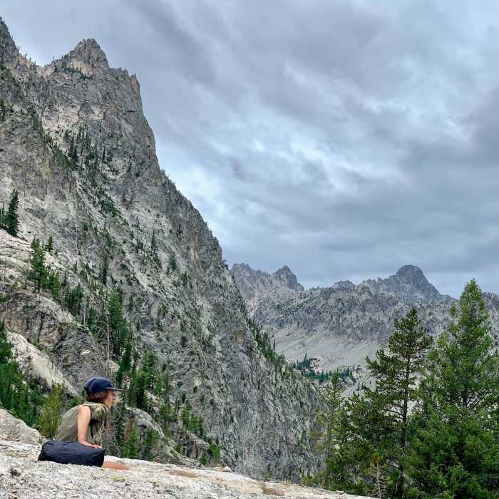 Near Redfish Lake To Baron Lakes