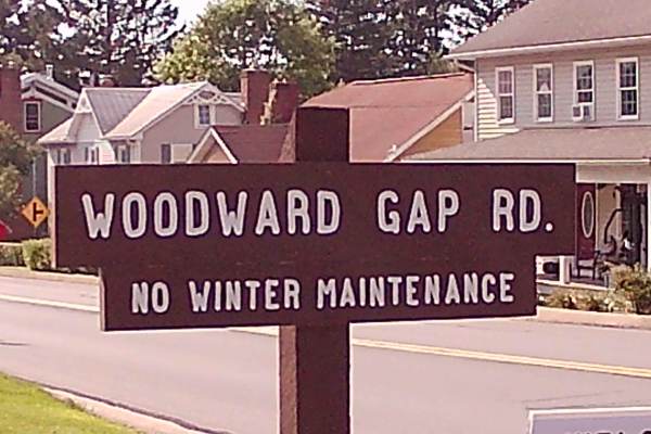 Woodward Gap Road