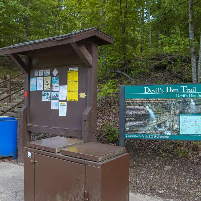 Near Devil's Den Trail Near Devil's Den Trail