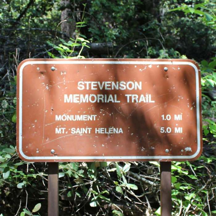 Near Mount Saint Helena