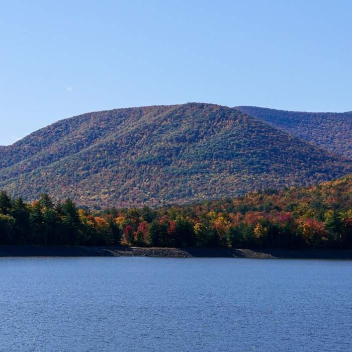 View from the trail. Near Ashokan Rail Trail