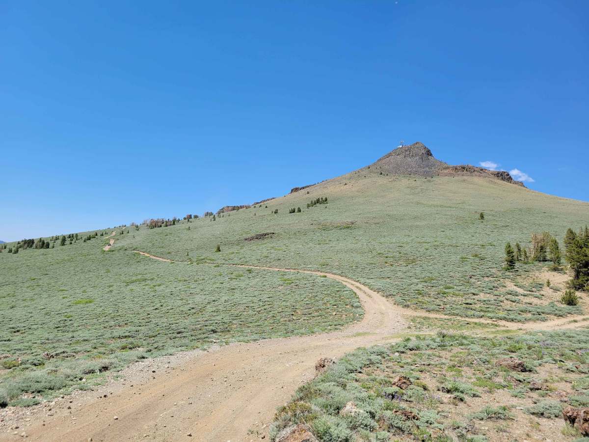 Hawkins Peak Road trail photo