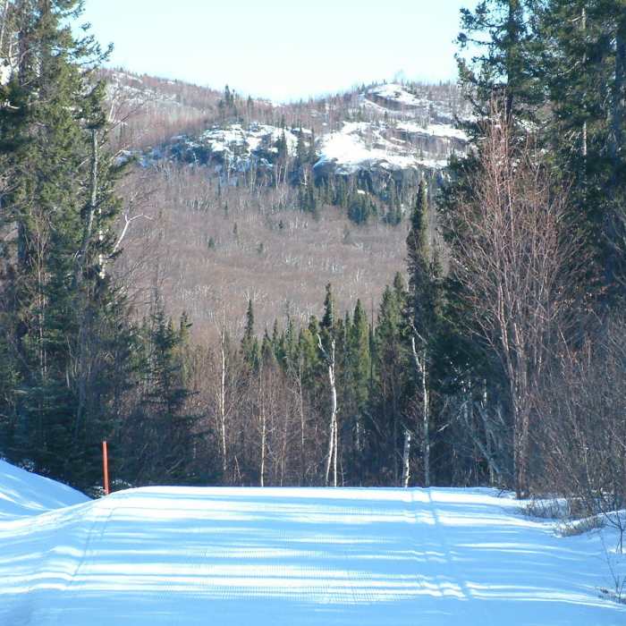 Near Snowshoe Trail B1 - Basic Route