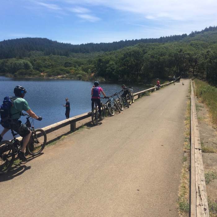 Every outdoor activity happening at once at Lake Islanjo! Near Lake Loop