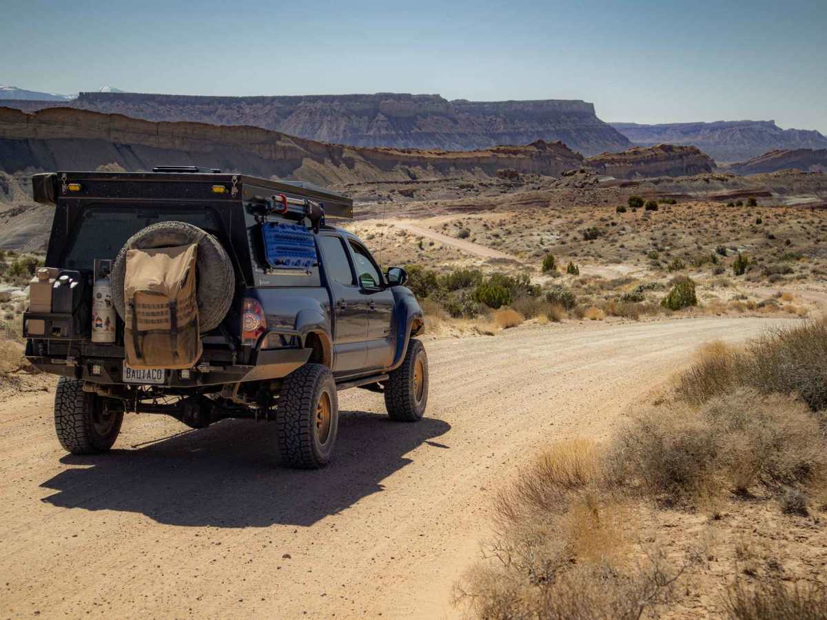 Southern Cathedral Valley Road trail photo