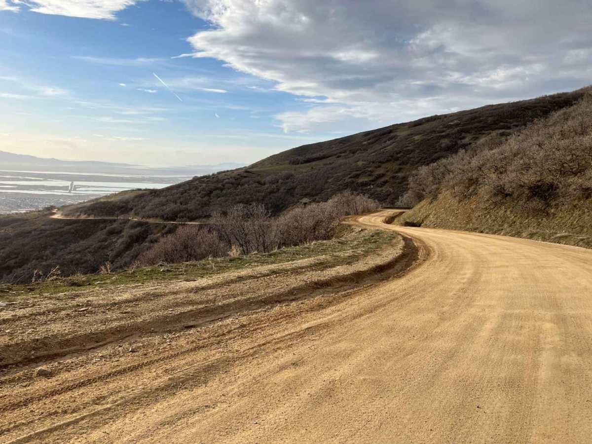 Ward Canyon Road trail photo