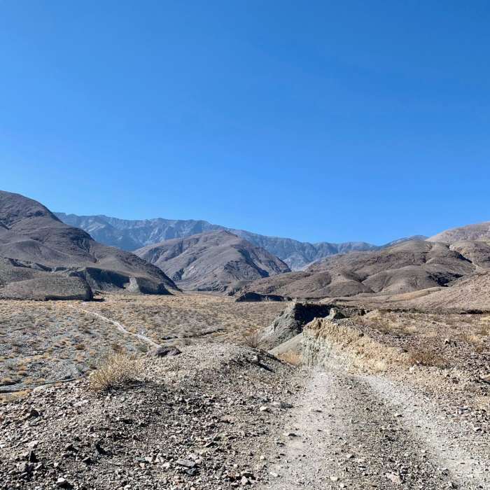Near Telescope Peak from Hanaupah Canyon