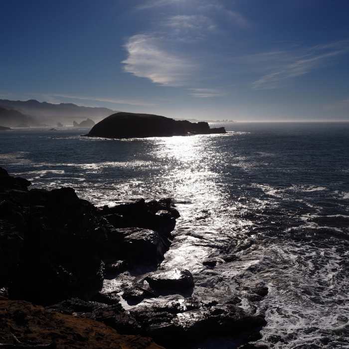 Hunters Island from Cape Sebastian Near Cape Sebastian