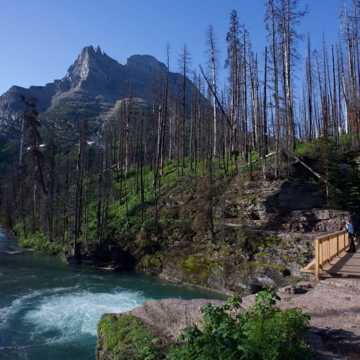 Near St. Mary / Virginia Falls