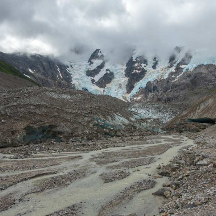 Laughton Glacier. Near Laughton Glacier Trail