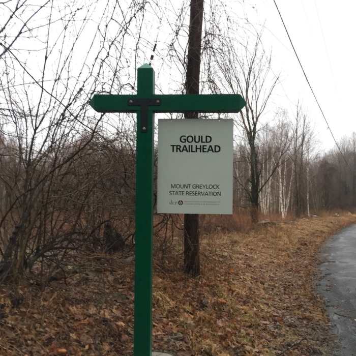 Gould Trailhead (Jan. 5, 2019) Near Gould Trail