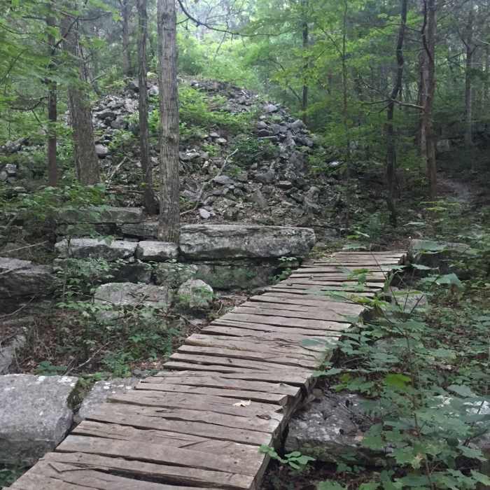 Near Old Railroad Bed to Alms House