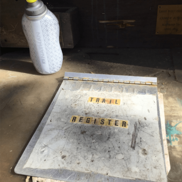 Locate this Trail Register and you'll know you're on the correct path! Near Smith Creek Trail