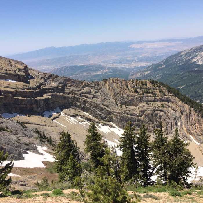Near Box Elder Summit from South Saddle