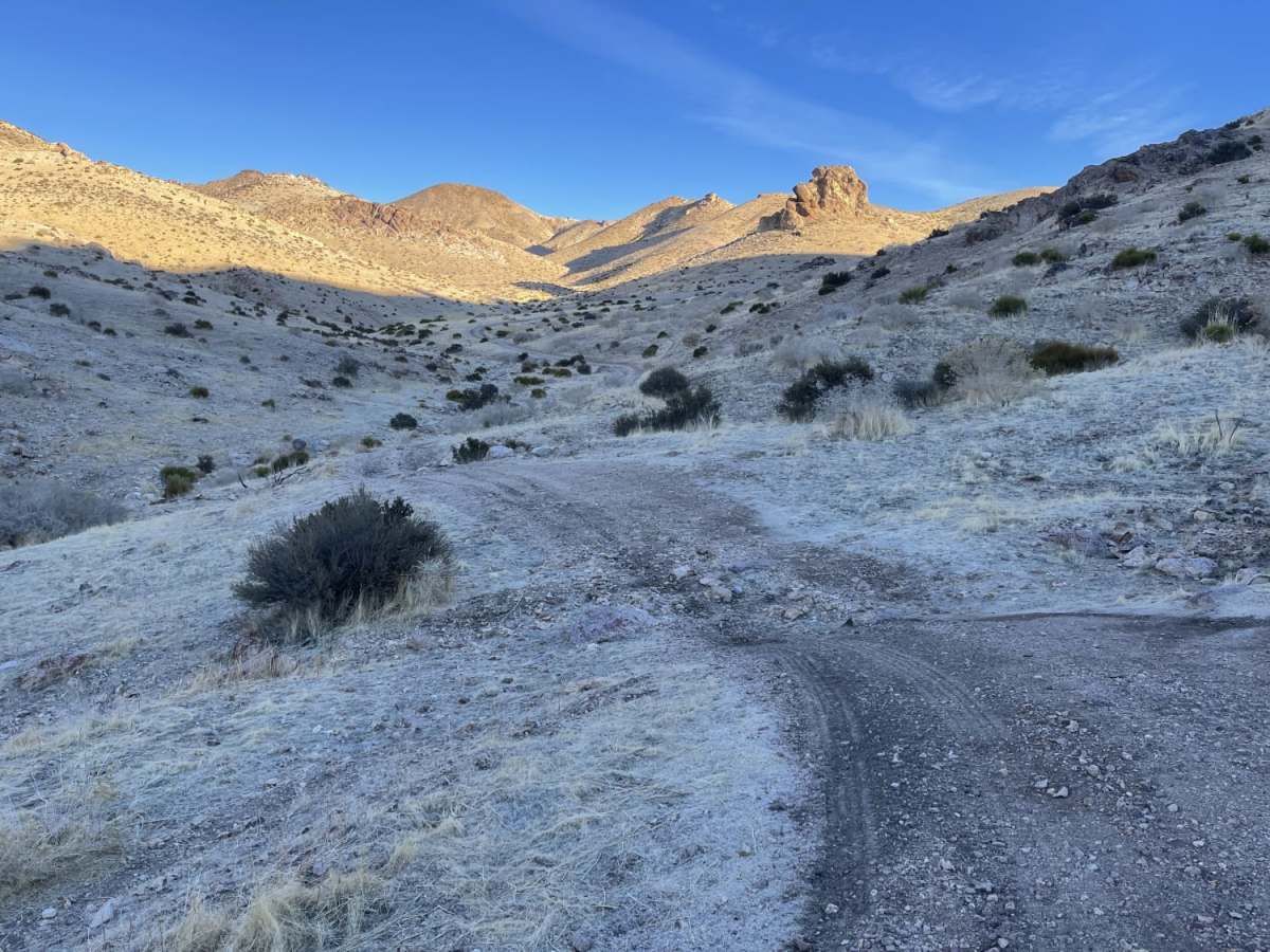 Chukar Canyon Road trail photo