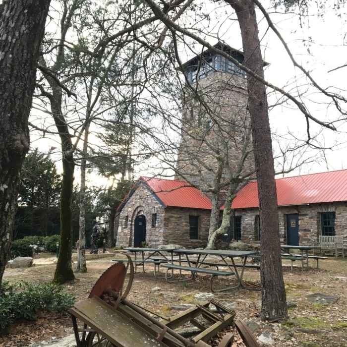 Near Mt. Cheaha Route