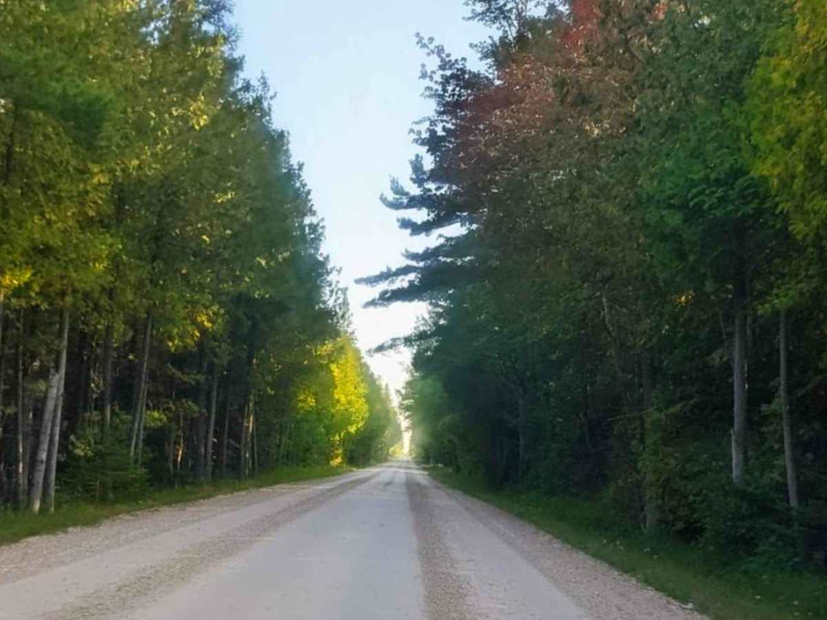 Seul Choix Pointe Lighthouse Road trail photo