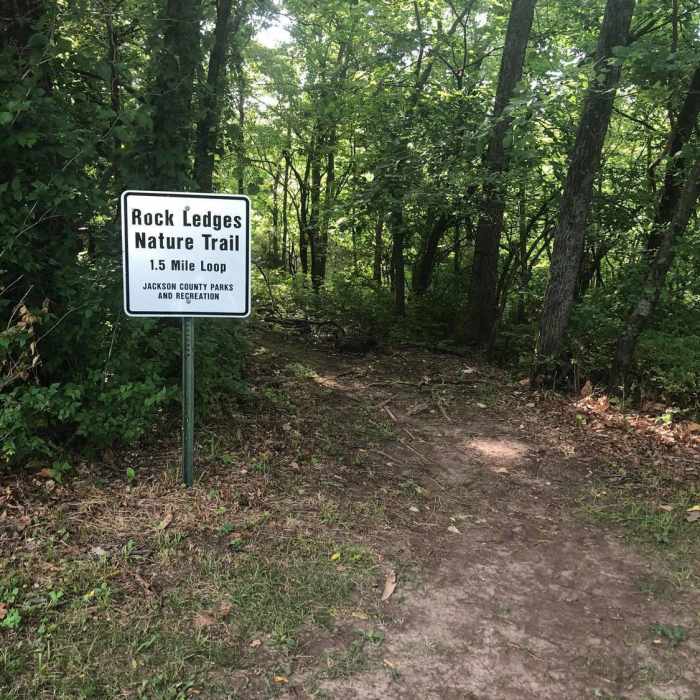 Near Rock Ledges Loop