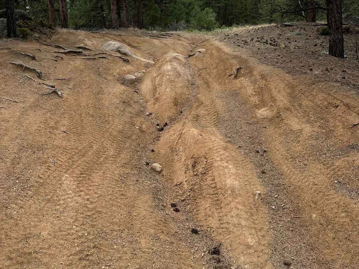 Figure 9 Road trail photo