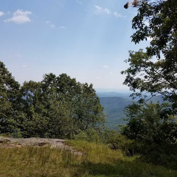 Near Alligator Rocks to Bluff Mountain