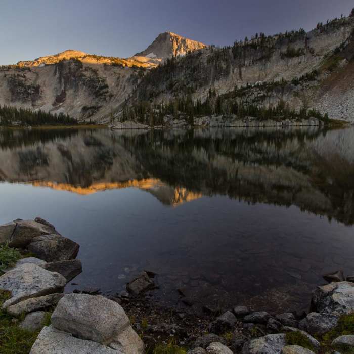 Near Mirror Lake via the East Lostine River Trail