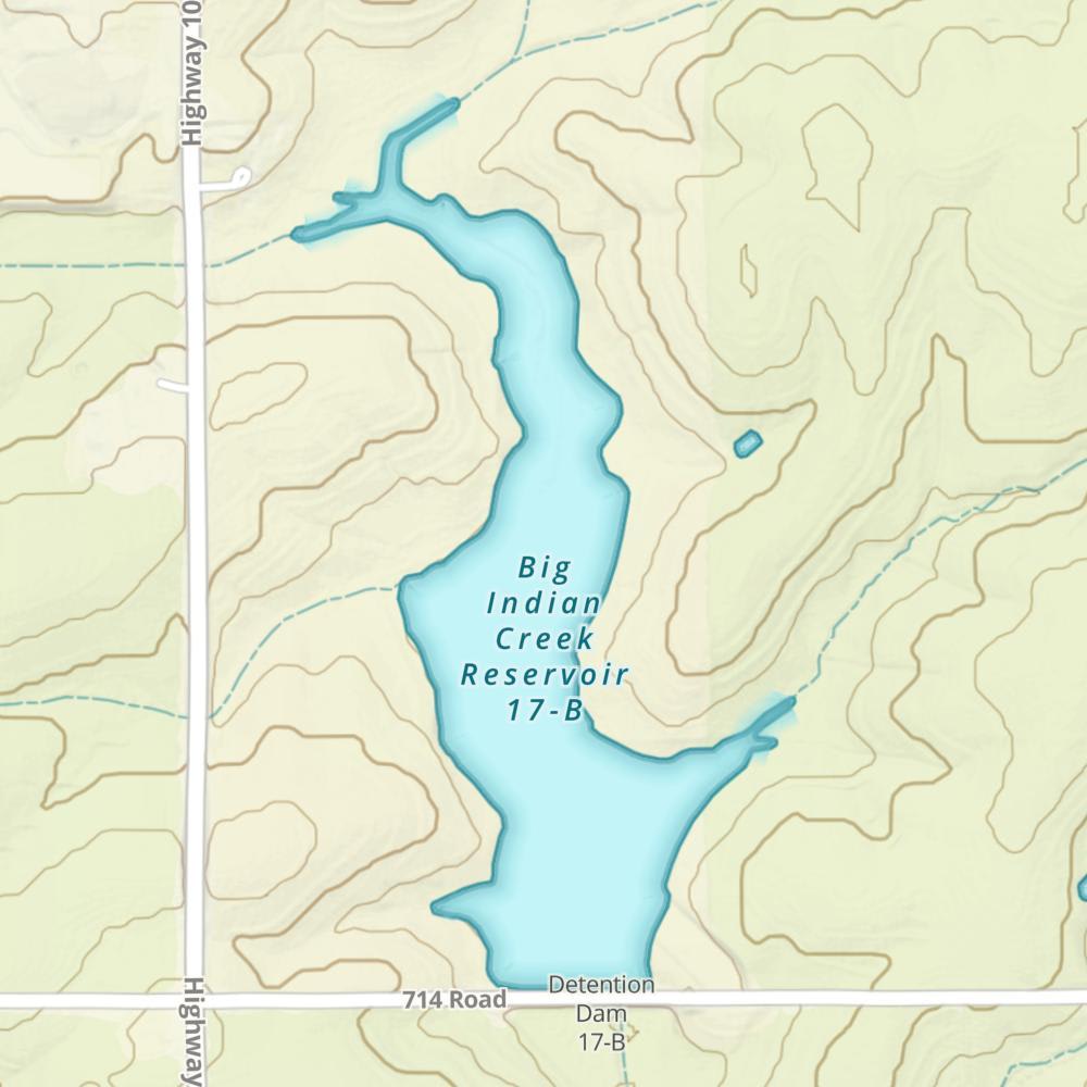 Big Indian Creek Reservoir 17-B photo