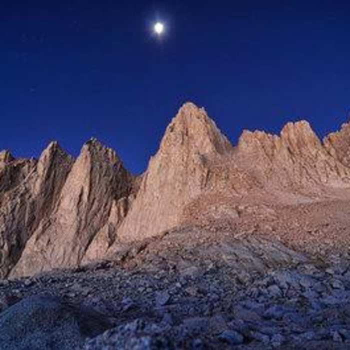 Near Mount Russel to Mount Whitney Traverse