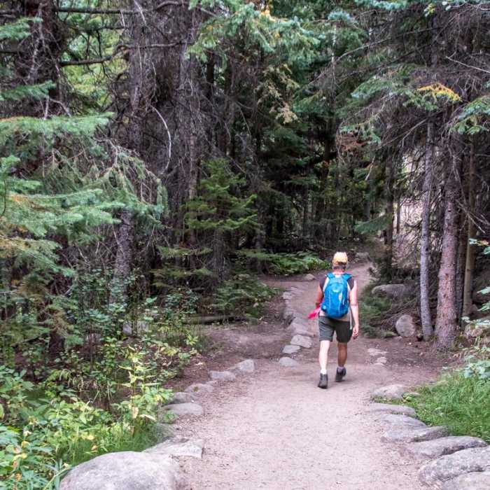 Near Ouzel Falls & Back