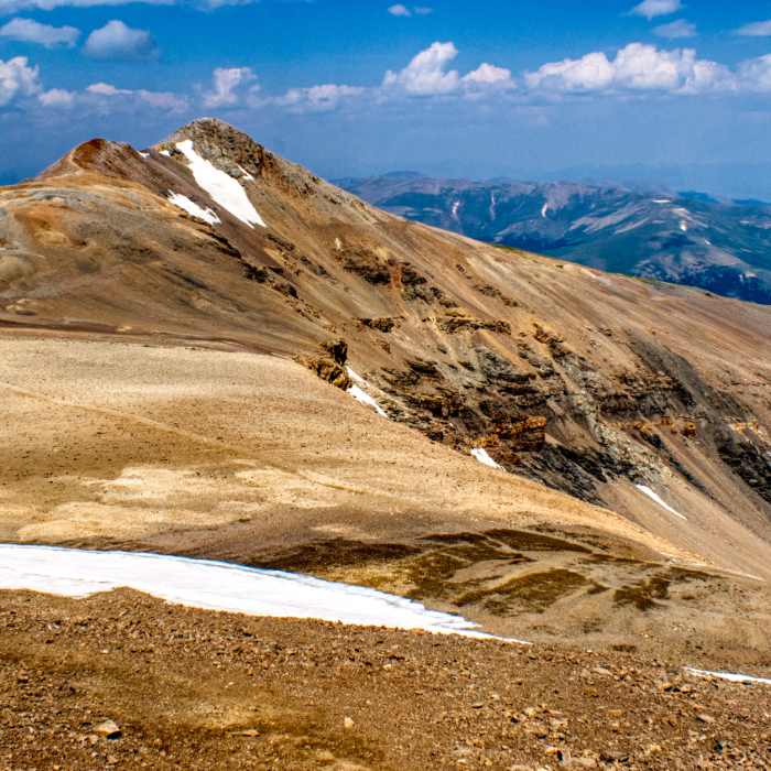 The view of Mount Lincoln from Mount Cameron. Near Mount Lincoln
