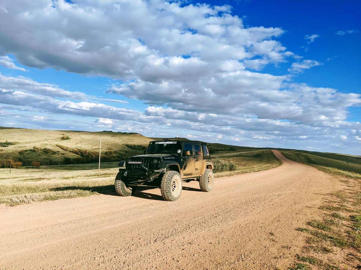 North Dakota Badlands trail photo