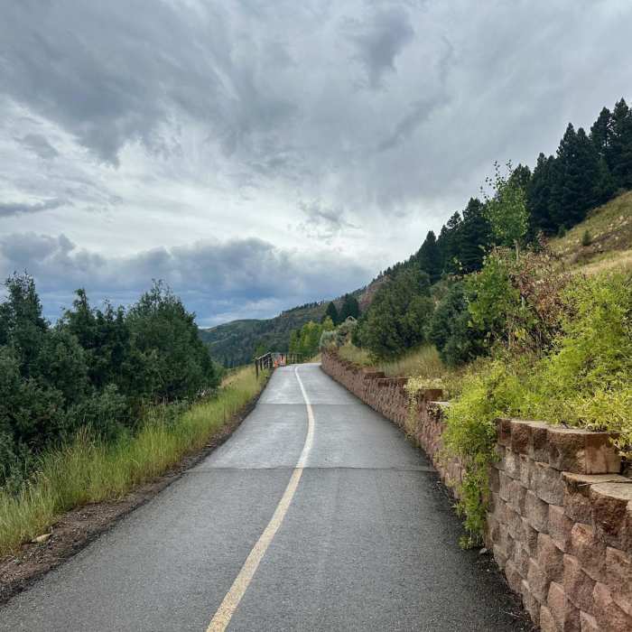 Near Valley Floor and Bike Path Loop