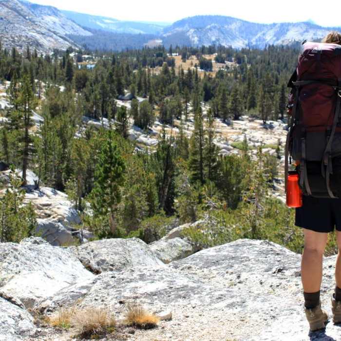 Near Tuolumne Meadows to Yosemite Valley via Vogelsang Camp Near Tuolumne Meadows to Yosemite Valley via Vogelsang Camp