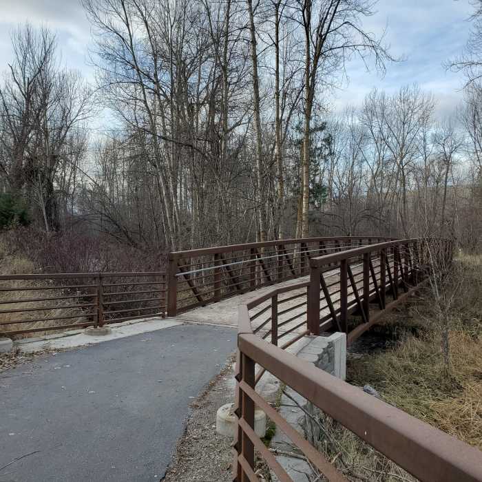 Bridge over Grant Creek Near Grant Creek Path