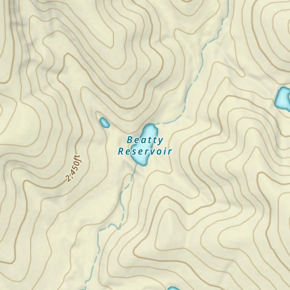 Beatty Reservoir photo