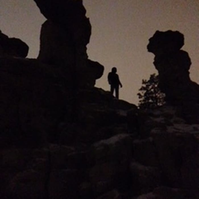 Near Heller Center to Pulpit Rock