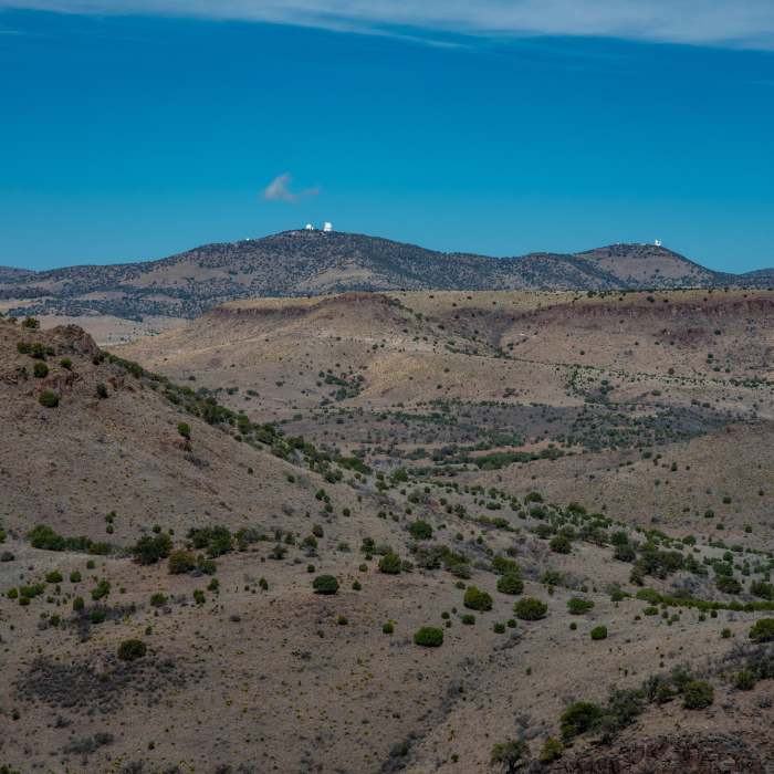 McDonald Observatory View. Near Skyline Drive Trail