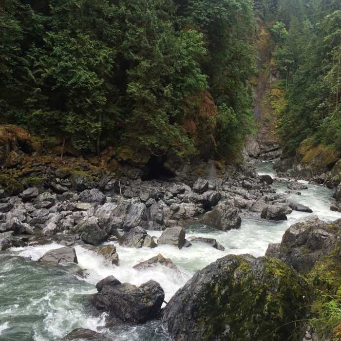 Robe Canyon. Near Old Robe Trail