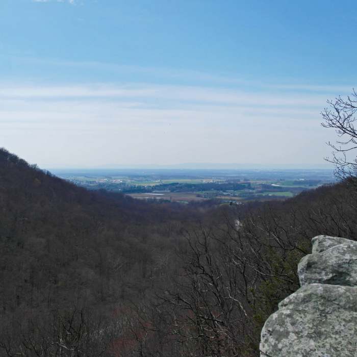 Near Appalachian Trail: Wolfsville Road to Pen Mar Park