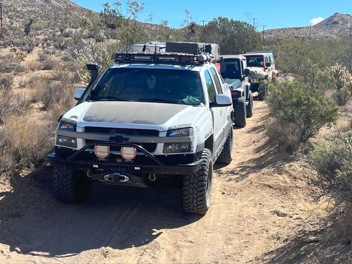 The Mojave Road Temporary Re-Route trail photo