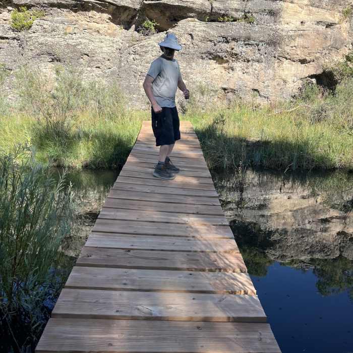 Bridge 2 Near East Canyon Trail
