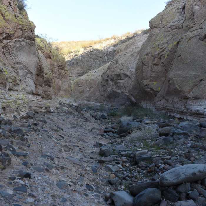 Near Dry Canyon Slot Canyon