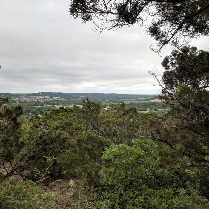 Enjoy pleasant views from atop the hills in Friedrich Wilderness Park. Near Emilie and Albert Friedrich Wilderness Park Outer Loop